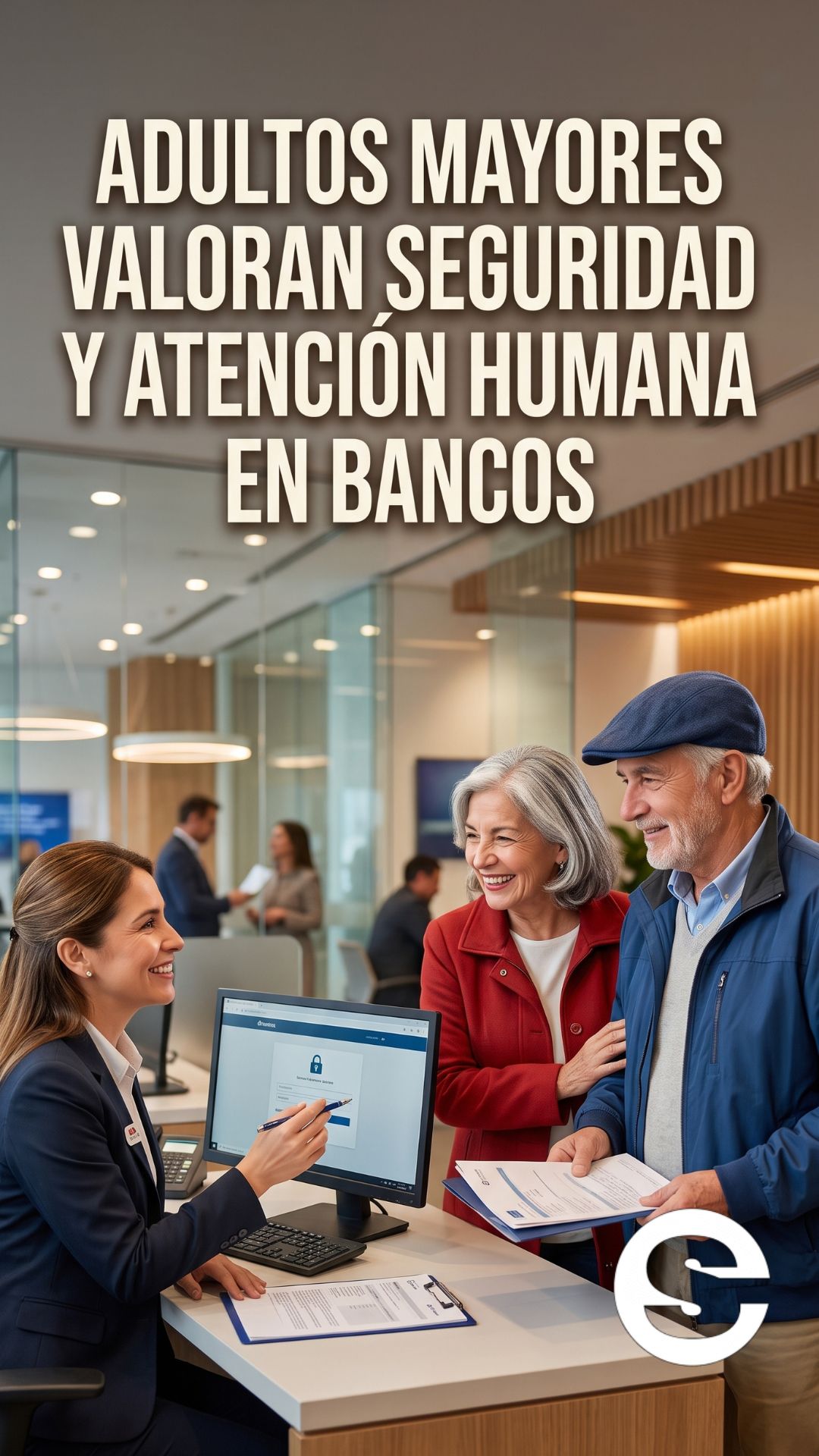 🇨🇱📈 Estudio revela que adultos mayores de 60 años valoran la seguridad y la atención humana en la banca 💻.